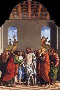 MORONI, Giovanni Battista The Incredulity of Saint Thomas oil painting